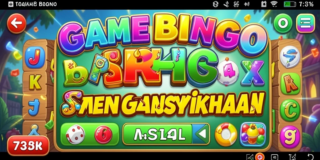 Gameplay Bingo yang seru dan interaktif di 73K.