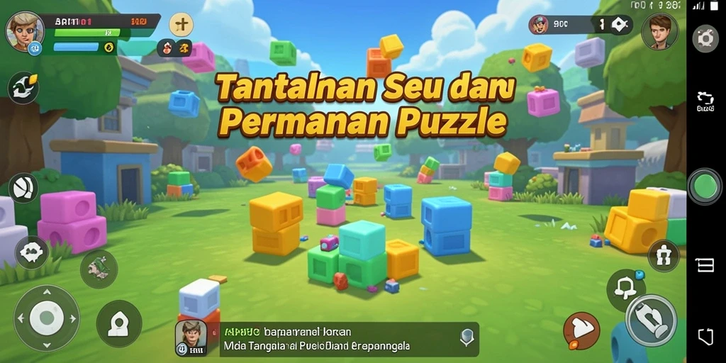 Screenshot gameplay API77 dengan teka-teki yang menarik dan grafis menawan.