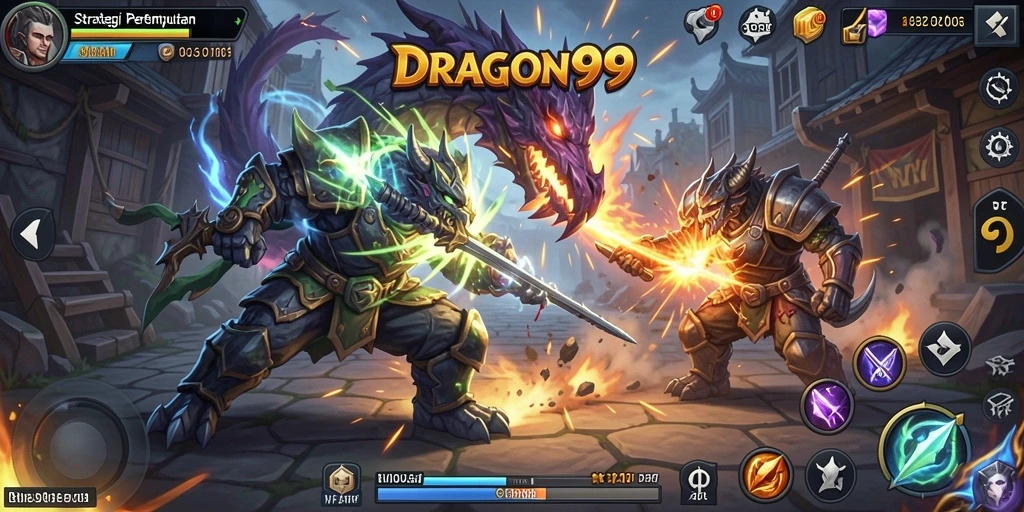 Gameplay DRAGON99 yang menegangkan dan strategis.
