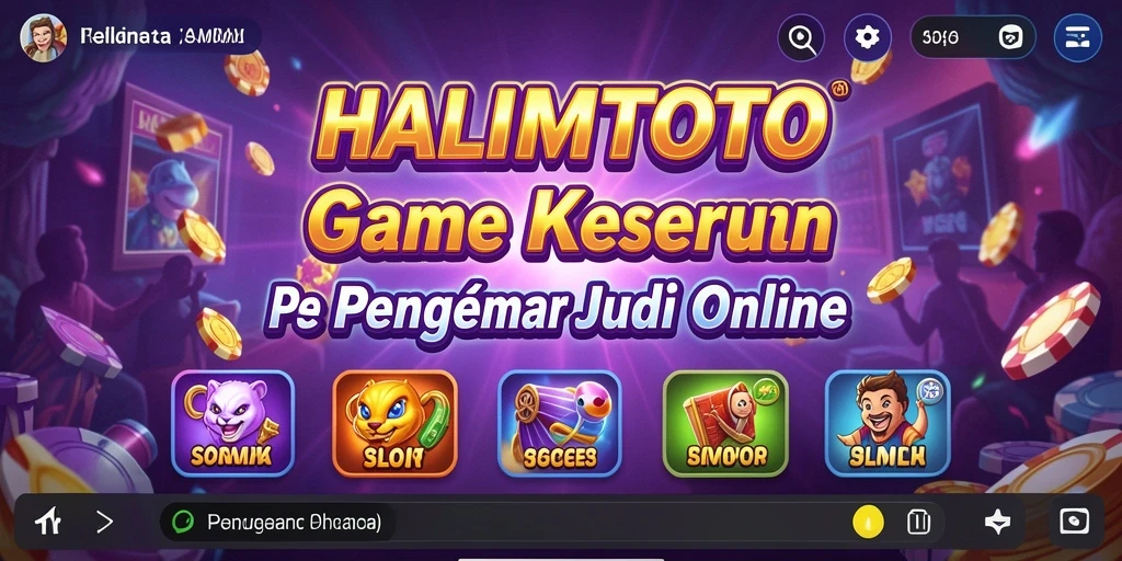 Tampilan gameplay slot HALIMTOTO yang menarik dan menantang.