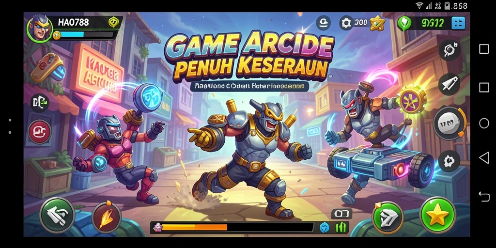 Gambar tampilan gameplay seru dari HAO788 yang memikat.