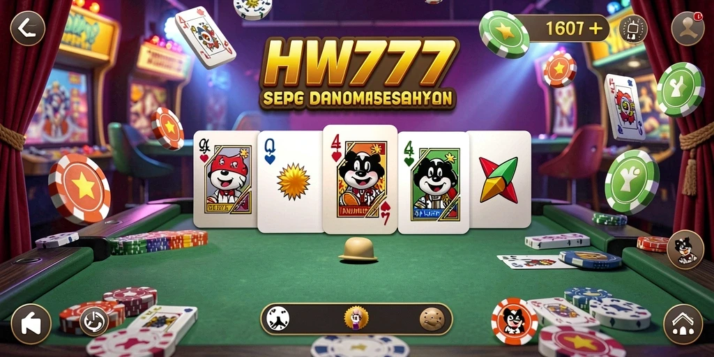 Tampilan gameplay menarik HW777 yang mengasyikkan untuk dimainkan.