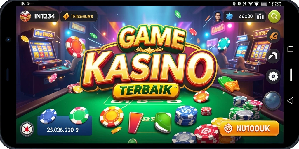 Tampilan permainan Kasino yang mendebarkan dari IN1234.