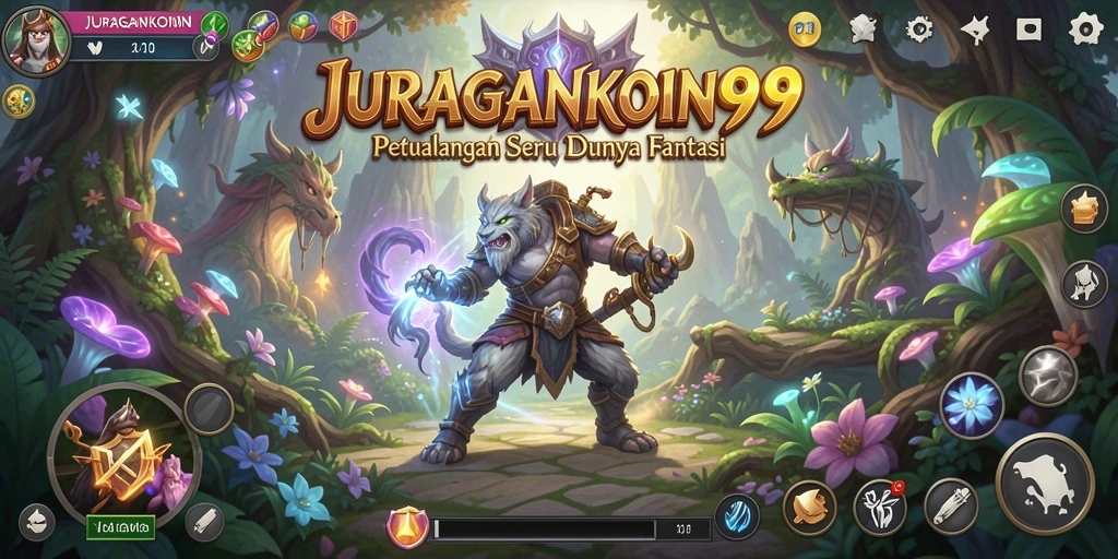 Screenshot gameplay JURAGANKOIN99 yang menampilkan aksi seru dalam petualangan.