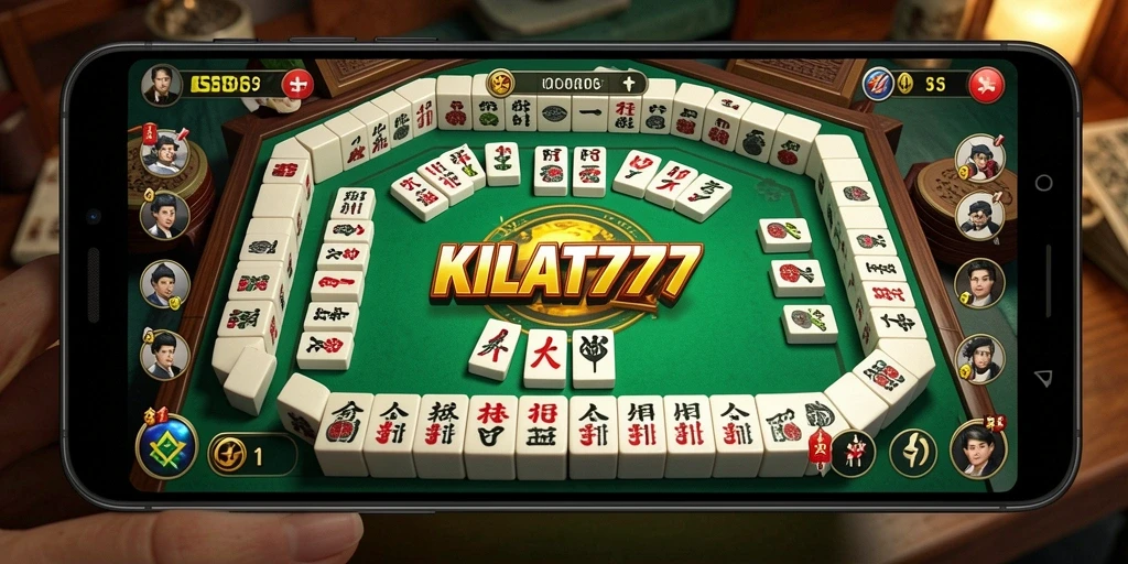 Gameplay seru KILAT777 dalam aksi Mahjong.