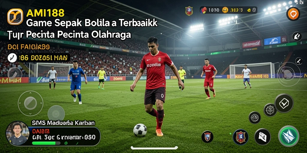 Tampilan gameplay MAMI188 yang seru dan kompetitif dalam sepak bola.