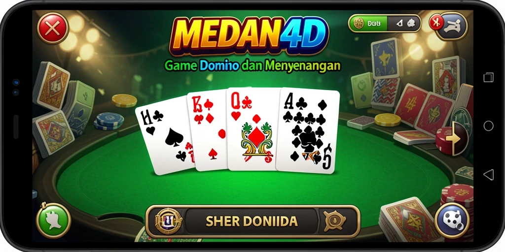 Tampilan gameplay seru MEDAN4D dengan grafis yang menarik.