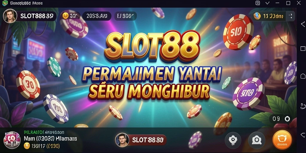 Tampilan gameplay SLOT88 yang mengasyikkan dan penuh warna.
