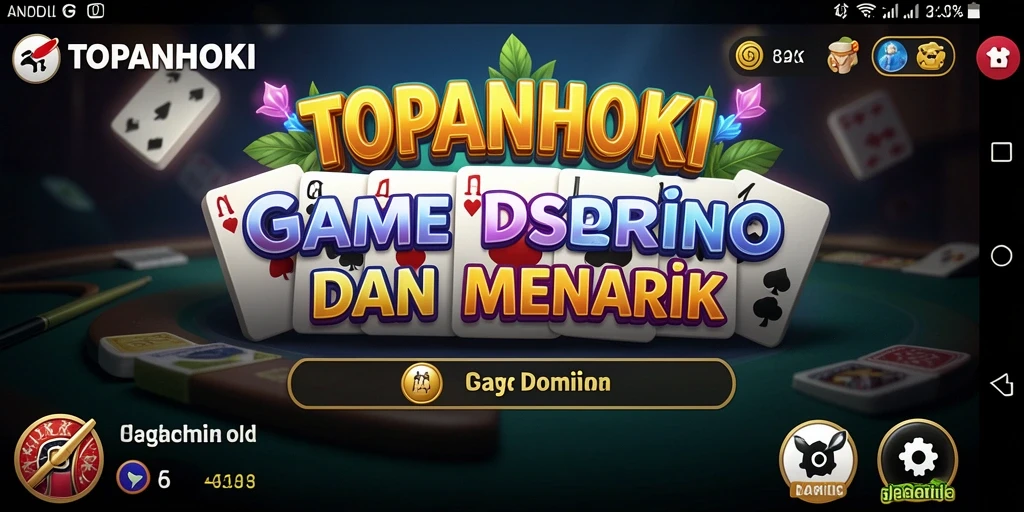 Gameplay seru dan menantang dalam TOPANHOKI.