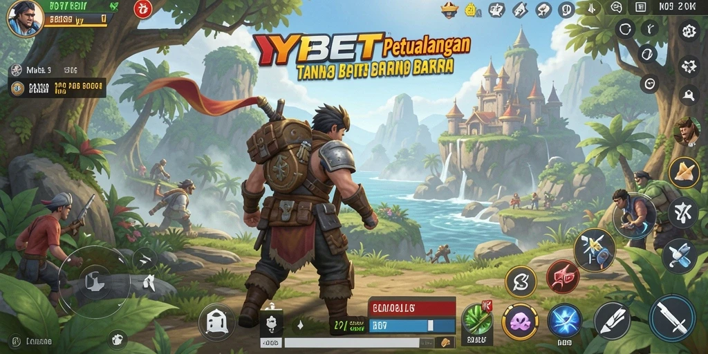 Tampilan gameplay YYBET yang menakjubkan di dunia terbuka.